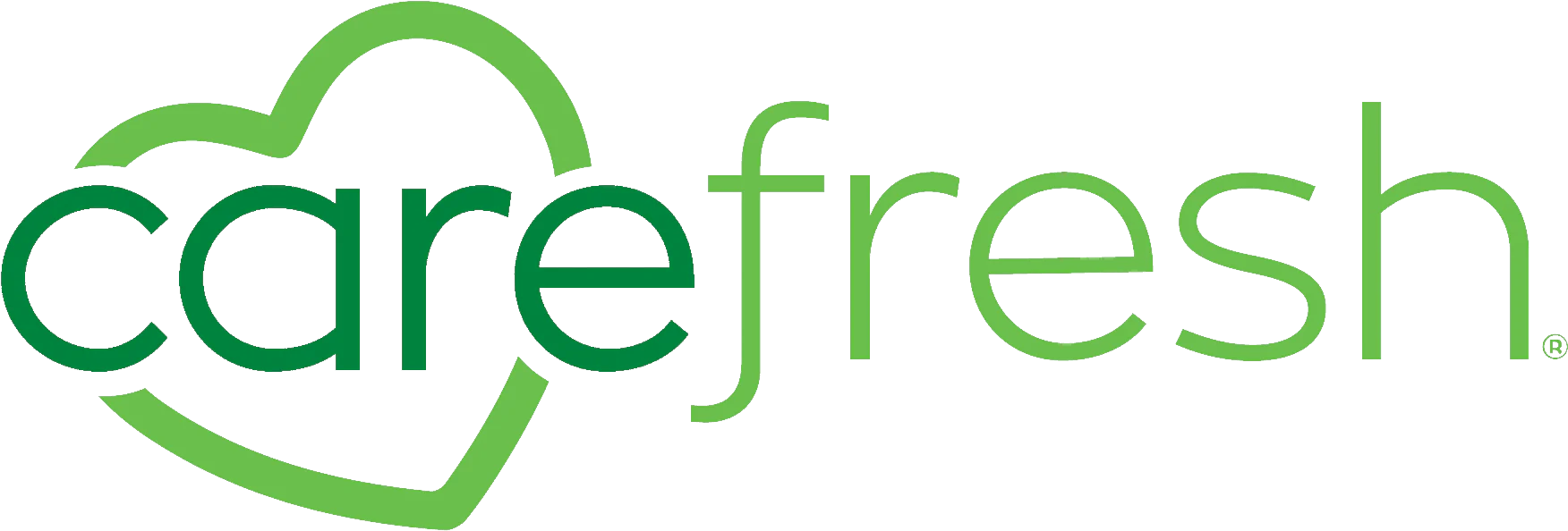 A green and white logo that says refresh