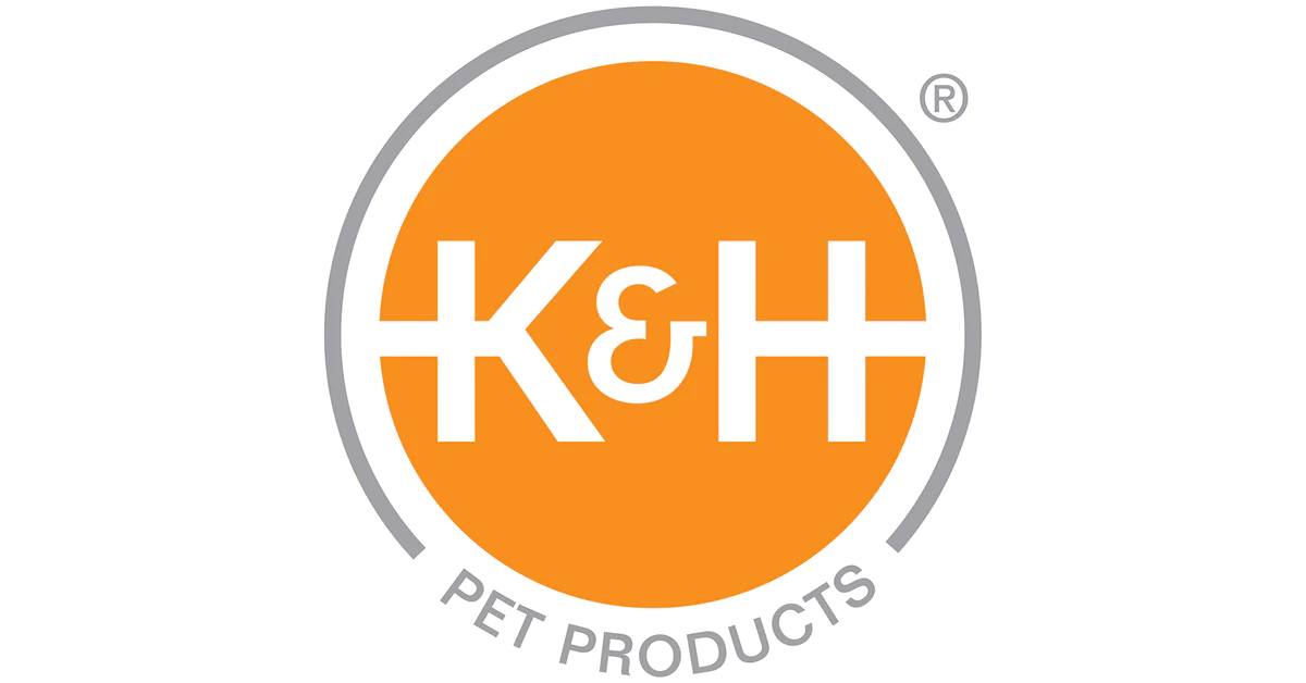 A k & h pet products logo.