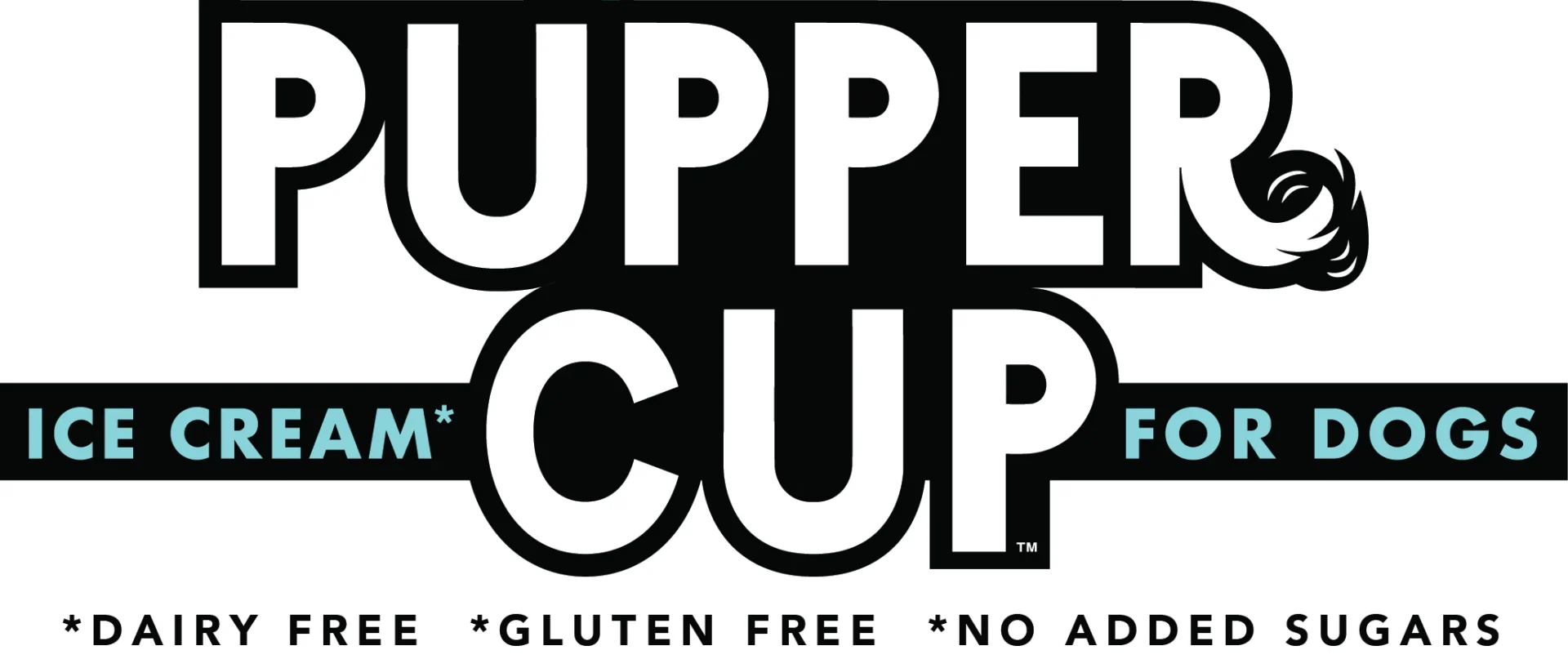 A black and white logo for the upper cup.